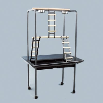 parrot stand white 49733 CAGES STOCK SALE