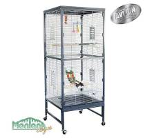 Montana Voliere Sittich Paradiso 60 Antik/Platin