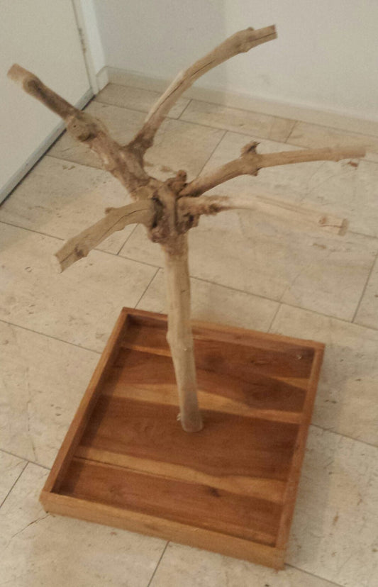 Papageienspielzeug Sitzstange Java Tischständer Medium J17125 für Papagei und Sittich