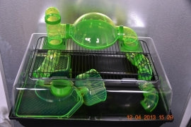 Hamster cage UFO