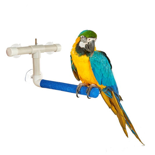 Speelgoed voor papegaai en parkiet. 99502 douche zitstok groot koopje actie