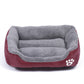 Hundebett EVE XL Grau 95x75x18