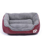 Dog bed EVE XL Brown 95x75x18
