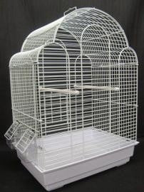 small birdcage Rustique white