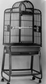 parakeets cage 27 black