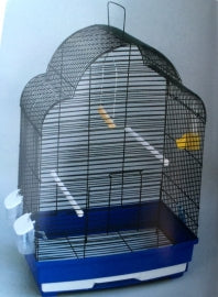 small bird cage Happy Home black