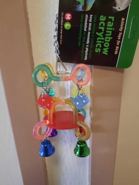 Foerageer Hangrol – Speelgoed of snackrol voor Knaagdieren en Vogels Foerageer Hangrol – Speelgoed of snackrol voor Knaagdieren en Vogels
