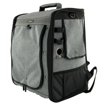 PA99101 backpack grey/black closed