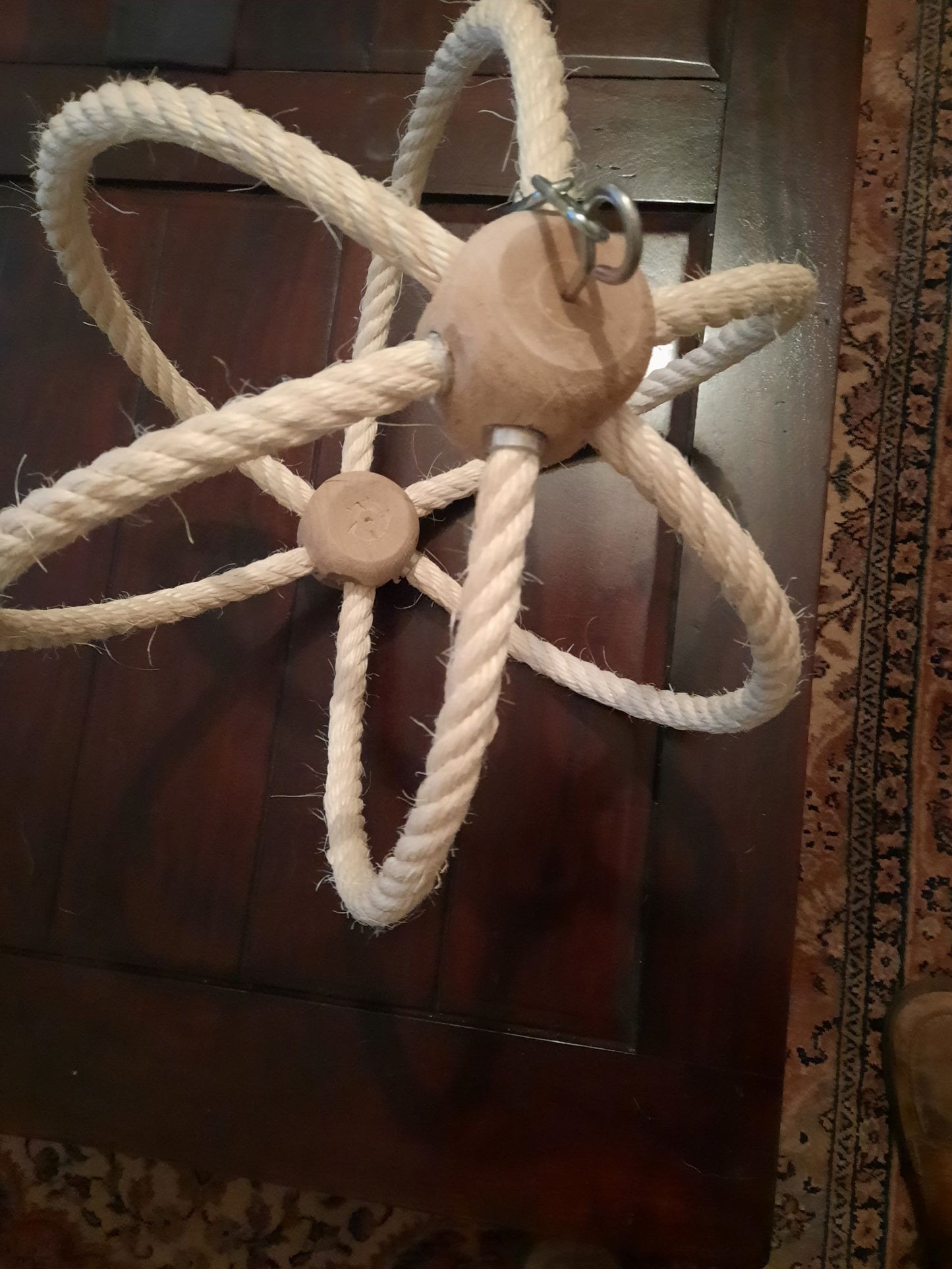 Papageien- und Sittichspielzeug Sisalball Medium 33cm