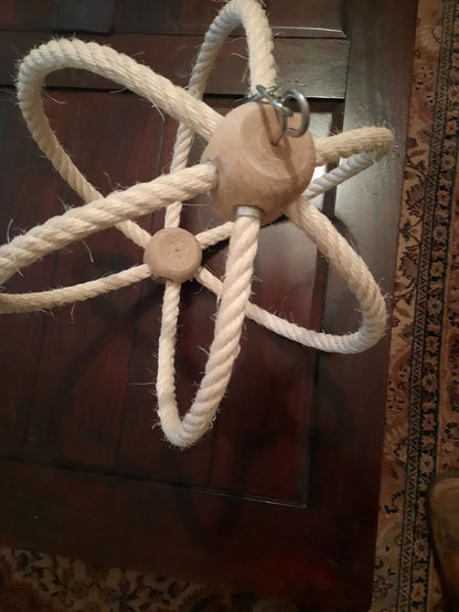 Papageien- und Sittichspielzeug Sisalball Medium 33cm